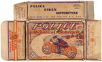 "MARX POLICE SIREN MOTORCYCLE" WIND-UP.