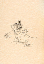 "THE LIFE & DEATH OF GROO" SERGIO ARAGONÉS SIGNED BOOK WITH SKETCH.