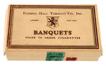 BOX OF "BANQUETS/MADE TO ORDER CIGARETTES."