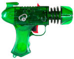 "MARX OFFICIAL REX MARS PLANET PATROL SPARKLING PISTOL" BOXED.