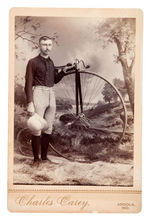 HIGH WHEEL BICYCLE CABINET PHOTO.