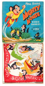 “MIGHTY MOUSE KIDDIE HANKIES” BOXED SET.