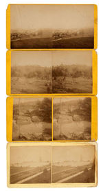 CIVIL WAR - BATTLE OF GETTYSBURG STEREOVIEW CARD COLLECTION.