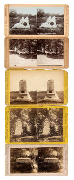 CIVIL WAR - BATTLE OF GETTYSBURG STEREOVIEW CARD COLLECTION.