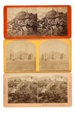 CIVIL WAR - BATTLE OF GETTYSBURG STEREOVIEW CARD COLLECTION.