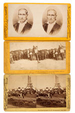 CIVIL WAR - BATTLE OF GETTYSBURG STEREOVIEW CARD COLLECTION.