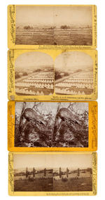 CIVIL WAR - BATTLE OF GETTYSBURG STEREOVIEW CARD COLLECTION.