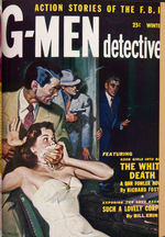 "G-MEN DETECTIVE" HARDCOVER BOUND PULP VOLUMES.