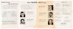 HISTORIC CIVIL RIGHTS EVENTS: HANDBILL FOR 1963 D.C. AND PROGRAM FOR BOSTON 1965.