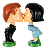 "JACK/JACKIE" KENNEDY KISSING BOBBING HEAD SET.