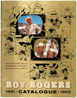 "ROY ROGERS 1961-1962 CATALOGUE" RETAILER'S MERCHANDISING CATALOG.