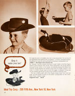 "ROY ROGERS 1961-1962 CATALOGUE" RETAILER'S MERCHANDISING CATALOG.