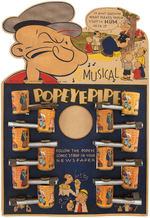 "MUSICAL POPEYE PIPE" FULL DISPLAY.