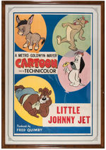 FRAMED MGM CARTOONS STOCK POSTER.