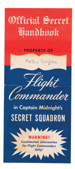 CAPTAIN MIDNIGHT PAPER PREMIUM LOT.