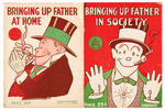 "BRINGING UP FATHER" SHEET MUSIC/SONG FOLIOS & "JIGGS" 8-PAGER LOT.