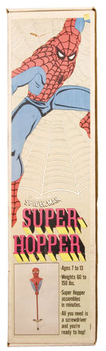 "THE AMAZING SPIDER-MAN SUPER-HOPPER" POGO STICK BOXED.