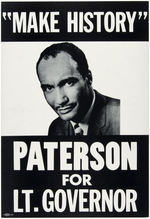 NEW YORK CAMPAIGN POSTERS FEATURING AFRICAN AMERICAN CANDIDATES.