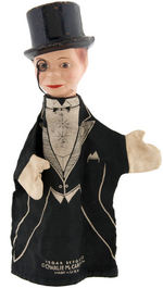 "EDGAR BERGEN'S CHARLIE McCARTHY" HAND PUPPET.