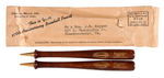 "100TH ANNIVERSARY BASEBALL" PREMIUM BAT PENCILS W/MAILER.