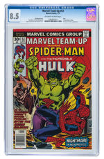 "MARVEL TEAM-UP" & "X-MEN" CGC PAIR.