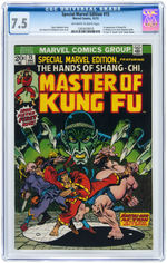 MARVEL COMICS 1970s CGC TRIO (FIRST LUKE CAGE & SHANG CHI, MASTER OF KUNG-FU).