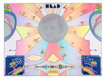 PETER MAX "HEAD" POSTER.