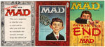 "MAD MAGAZINE" LOT OF 20 EARLY ISSUES INCLUDING FIRST MAGAZINE SIZED ISSUE.