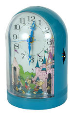 DISNEY CHARACTER ANIMATED MUSICAL CLOCK BY BRADLEY.