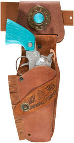 "HIGH CHAPARRAL" CAP GUN & HOLSTER SET.