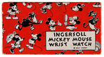 "INGERSOLL MICKEY MOUSE WRIST WATCH" BOXED VERSION FROM FALL, 1934.