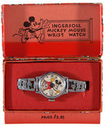 "INGERSOLL MICKEY MOUSE WRIST WATCH" BOXED VERSION FROM FALL, 1934.