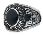 "G.I. JOE SPECIAL FORCES 1964-1994" ANNIVERSARY BLACK STONE RING.