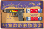 "HOPALONG CASSIDY PICTURE GUN AND THEATRE" BOXED SET.