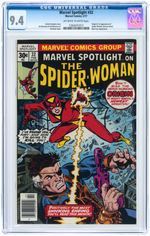 SPIDER-MAN-RELATED CGC TRIO (FIRST SPIDER-WOMAN).