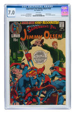 "SUPERMAN'S PAL JIMMY OLSEN" CGC PAIR (FIRST DARKSEID).