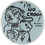 FOUR UNCOMMON ANTI-NIXON BUTTONS.