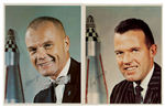 NASA MERCURY SEVEN ASTRONAUTS SIGNED PHOTO LOT.