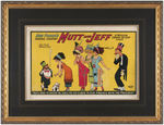 "MUTT AND JEFF" FRAMED MUSICAL COMEDY POSTER.