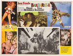 "BARBARELLA" OVER-SIZED MEXICAN LOBBY CARD SET.