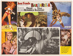 "BARBARELLA" OVER-SIZED MEXICAN LOBBY CARD SET.