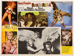 "BARBARELLA" OVER-SIZED MEXICAN LOBBY CARD SET.