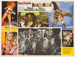 "BARBARELLA" OVER-SIZED MEXICAN LOBBY CARD SET.