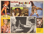 "BARBARELLA" OVER-SIZED MEXICAN LOBBY CARD SET.