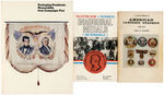 GROUP OF NINE EXCELLENT POLITICAL CAMPAIGN MATERIAL REFERENCE BOOKS.