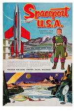 "SPACEPORT U.S.A.” WHITMAN PUNCH-OUT BOOK.