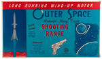 “OUTER SPACE SHOOTING RANGE” COMPLETE BOXED MARX TARGET SET.