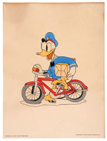 DONALD DUCK "DONALD'S LUCKY DAY" KFS HAND-COLORED PROMOTIONAL PICTURE.