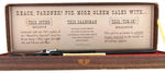 "WYATT EARP BUNTLINE SPECIAL" GLEEM TOOTHPASTE PREMIUM PLASTIC PISTOL SALESMAN SAMPLE DISPLAY.