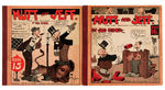 "MUTT & JEFF" CUPPLES & LEON PLATINUM AGE REPRINT BOOK PAIR.